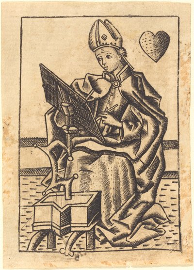 Saint Augustin - Master with the Banderoles