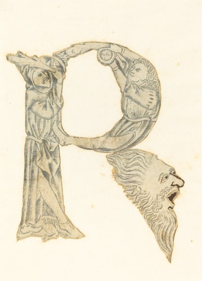 La lettre P (convertie en R) - Master with the Banderoles