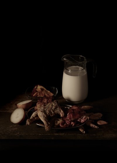 Dernier repas dans le couloir de la mort, Texas ; Sammie Felde Junior, 2011 (C-type photograph) - Mat Collishaw
