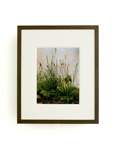 Whispering Weeds, 2011 (cadre en bois, bordure, écran LCD, ventilateur et disque dur) - Mat Collishaw
