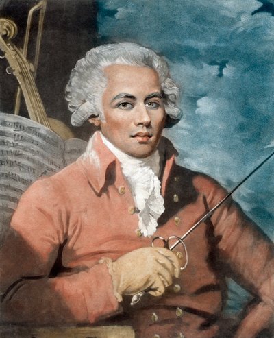 Joseph Boulogne (1748-99), chevalier de Saint-George ; fils d