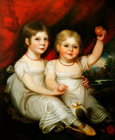 Portrait de deux jeunes filles - Mather Brown