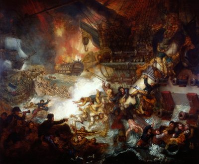 La bataille du Nil : Destruction de 