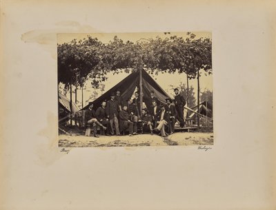 Majordome et personnel - Mathew B. Brady