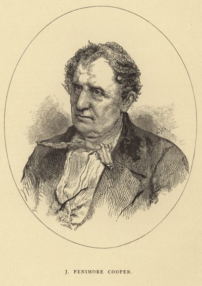 Portrait de James Fenimore Cooper - Mathew B. Brady