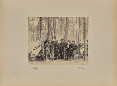Potter et le personnel - Mathew B. Brady