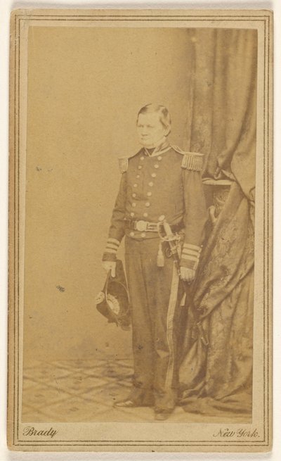 Konteradmiral Jas. Smith, U.S.N. Ch. Bu of Jacks & (---illeg.) Feb 9. 63. - Mathew B. Brady