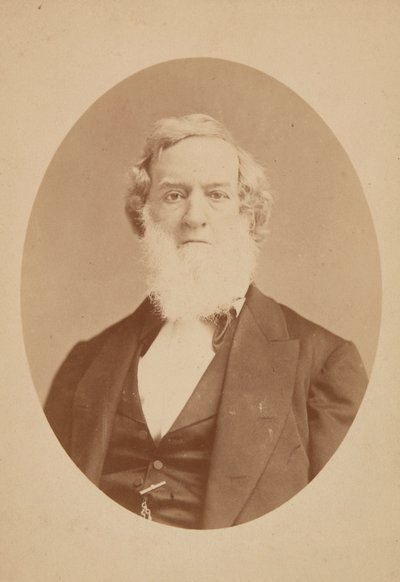 Carte de cabinet de Gideon Welles, 1860-1878 - Mathew Brady