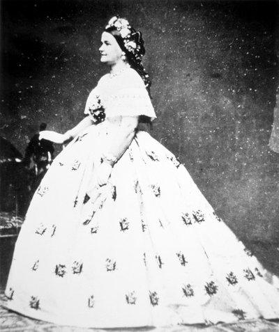 Mary Lincoln (1818-82) 1861 - Mathew Brady