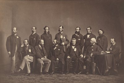 [Membres de la Commission sanitaire de New York], vers 1860 - Mathew Brady