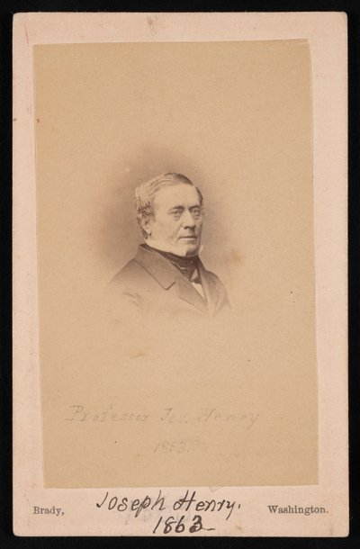 Portrait de Joseph Henry 1797-1878, 1863 - Mathew Brady