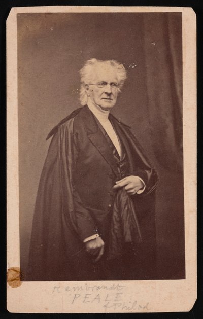 Portrait de Rembrandt Peale - Mathew Brady