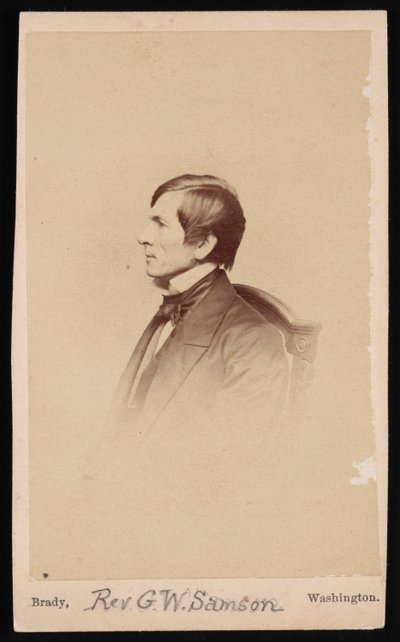 Portrait du Révérend George Whitefield Samson - Mathew Brady