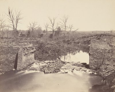 Pont de pierre - Bull Run, 1862 - Mathew Brady
