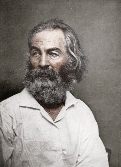 Walt Whitman, poète américain, c1880s - Mathew B. Brady