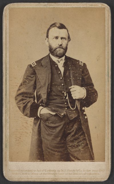 Maj. Gen. Ulysses S. Grant, officier de l