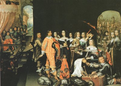 Glorification de la veuve électrice Élisabeth Charlotte de Brandebourg en tant que reine de Saba - Mathias Czwiczek