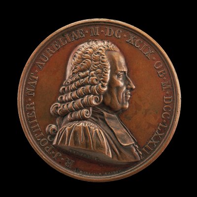 Robert-Joseph Pothier, 1699-1772, juriste et professeur [avers], 1823 - Mathias Nicholas Marie Vivier