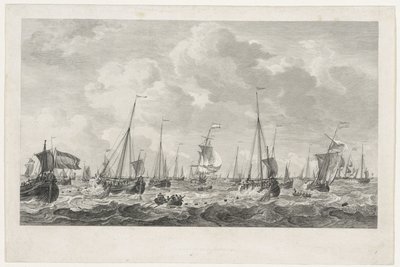 Pêche au hareng, 1781 - Mathias de Sallieth