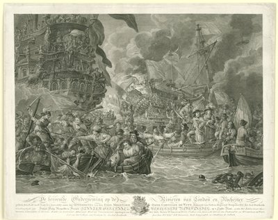 Le Raid néerlandais sur la Medway et la capture du Royal Charles, 1667 - Mathias de Sallieth