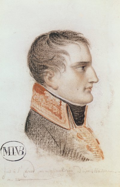 Bonaparte (1769-1821), Premier Consul, étude pour 