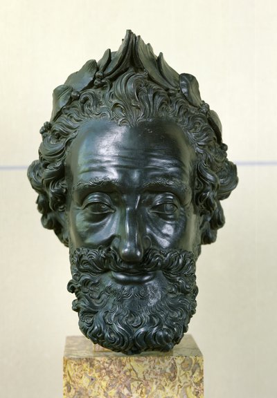 Tête de Henri IV (1553-1610) après 1599 - Mathieu Jacquet