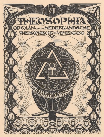 Couverture du magazine Theosophia - Mathieu Lauweriks
