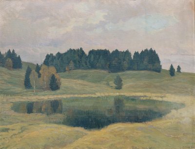 Soir au lac Mittenwald - Mathilde Sitta Allé