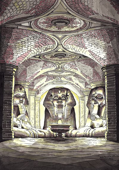 Sphinx du métro, 2013 - Matt Bannister