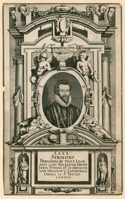 Dr John Donne, ancien doyen de la cathédrale Saint-Paul de Londres - Mattaus the Younger Merian