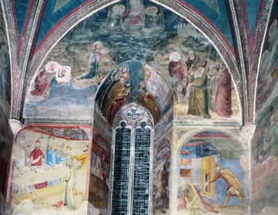 Scènes de la vie de Saint Jean-Baptiste, de la chapelle de Saint Jean, 1346-48 - Matteo Giovanetti