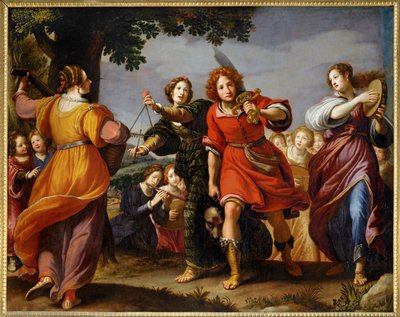 Le triomphe de David … - Matteo Rosselli