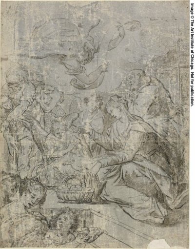 Nativité - Matteo Rosselli