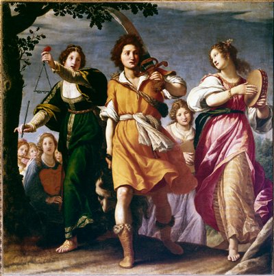 Le Triomphe de David - Matteo Rosselli
