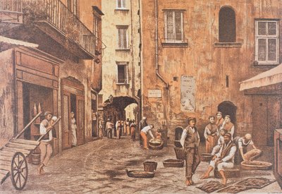 Italie, Naples, Piazzetta di Porto par Matteo Zampella - Matteo Zampella