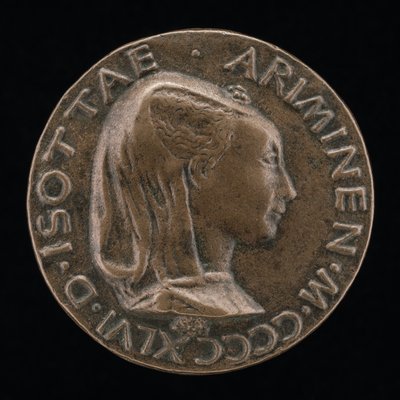 Isotta degli Atti, 1432-1474, Maîtresse 1446, puis Épouse après 1453, de Sigismondo Malatesta - Matteo di Andrea de Pasti