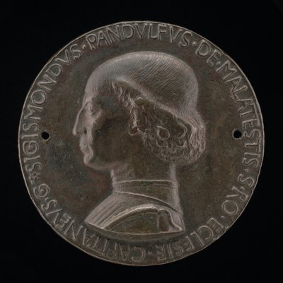 Sigismondo Pandolfo Malatesta, Seigneur de Rimini et Fano [avers] - Matteo di Andrea de Pasti
