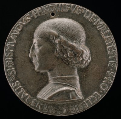 Sigismondo Pandolfo Malatesta, 1417-1468, Seigneur de Rimini et Fano [avers], 1446 - Matteo di Andrea de Pasti
