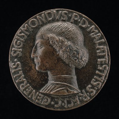 Sigismondo Pandolfo Malatesta, 1417-1468, Seigneur de Rimini et Fano [avers], 1446 - Matteo di Andrea de Pasti
