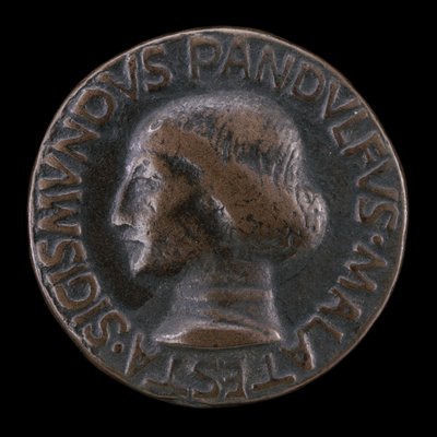 Sigismondo Pandolfo Malatesta, Seigneur de Rimini et Fano [avers] - Matteo di Andrea de Pasti