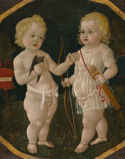 Deux putti - Matteo di Giovanni