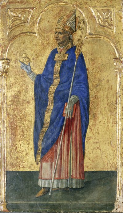 Saint Nicolas de Bari - Matteo di Giovanni di Bartolo