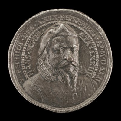 Hans Schel, 1518-1592, Patricien de Nuremberg [avers], 1592 - Matthäus Carl