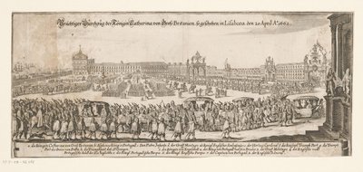 Départ de Catherine de Bragance pour l