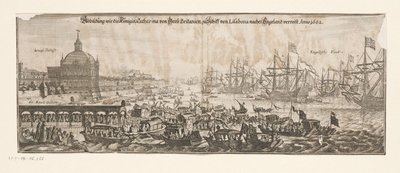 Départ de la flotte avec Catherine de Bragance pour l