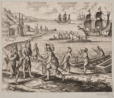 Sådan blev en naturhavn afhændet til de udsendte englændere - Matthäus Merian d.Æ.