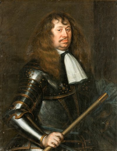 Portrait de Carl Gustav Wrangel 1613-1676, comte de Salmis, 1662 - Matthaeus Merian the Younger