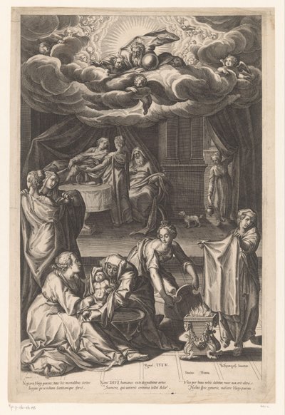 Naissance de la Vierge - Matthaus Greuter