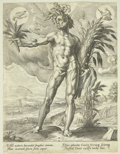 Été - Matthaus Greuter