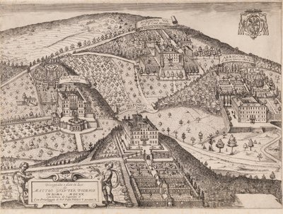 Vue de Frascati et des environs - Matthaus Greuter